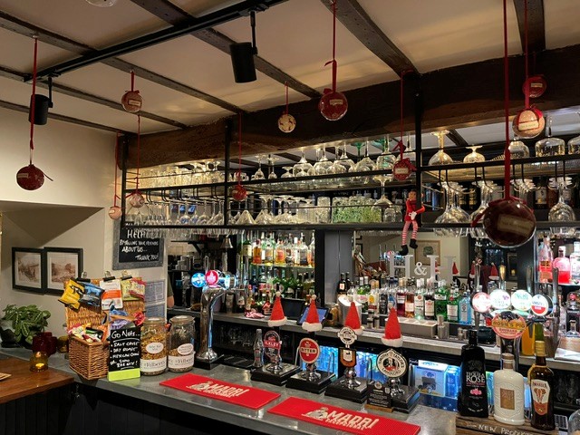 Christmas Bar at H&H Pub Christmas H&H Pub