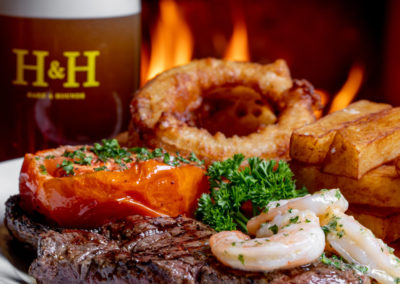 Surf & Turf with a Pint of Lothersdale Blonde | Hare & Hounds Lothersdale